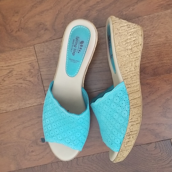 Shoes spring step 10 turquoise - Picture 2 of 2